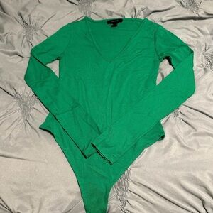 Forever 21 Green Bodysuit